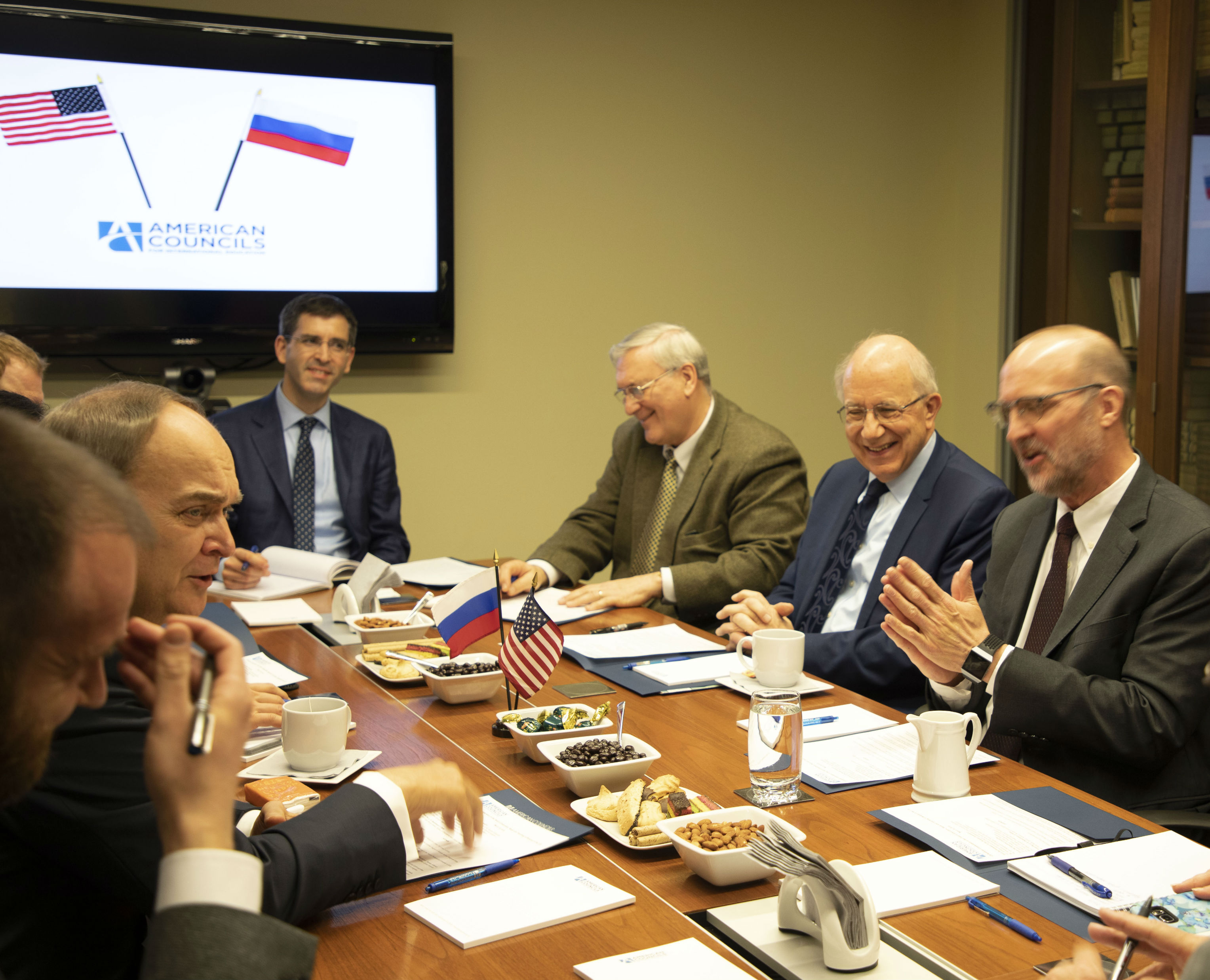 Russian Ambassador Anatov Visits American Councils