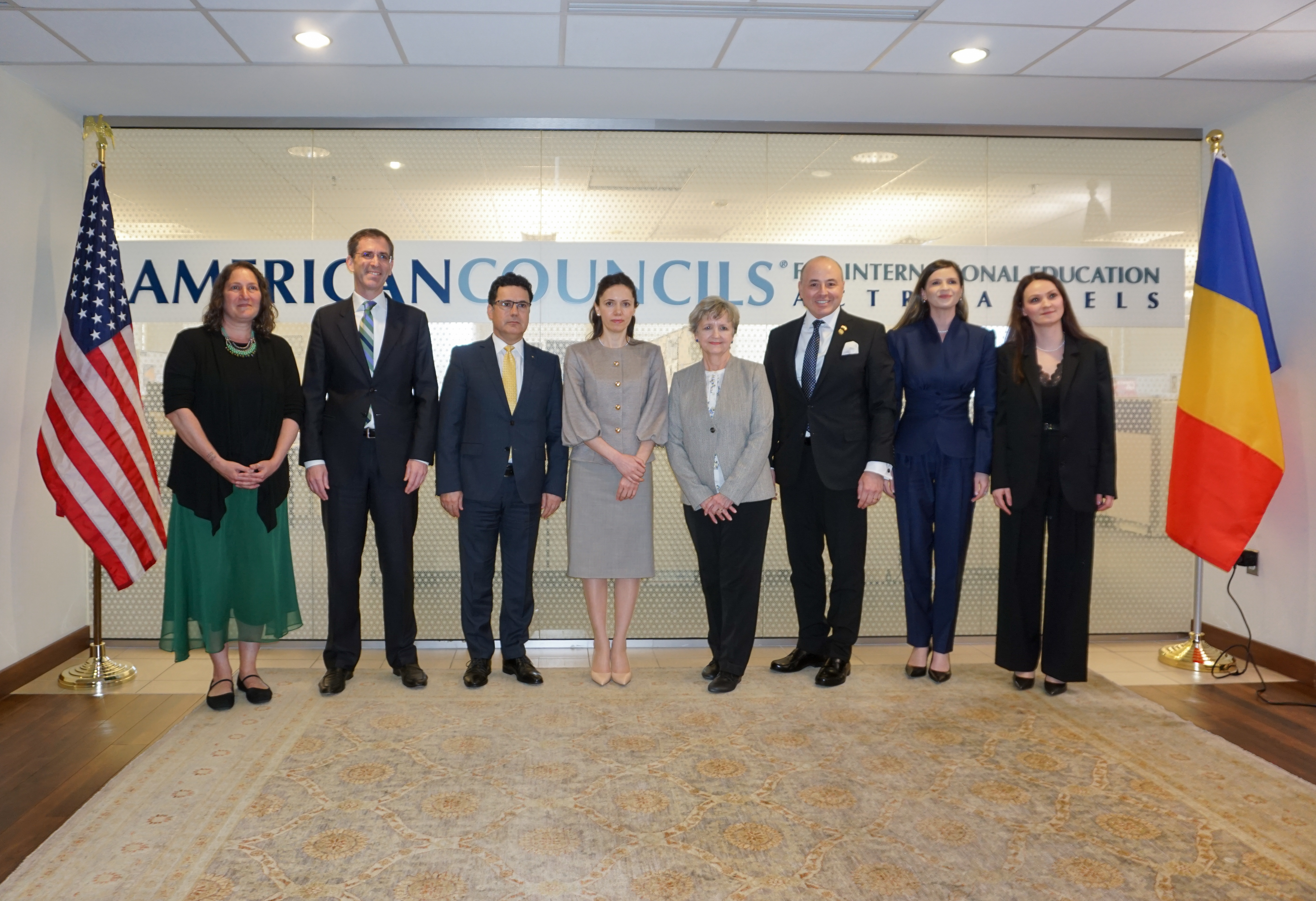 American Councils Staff and Romanian Leaders