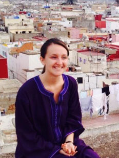Sophie in Morocco