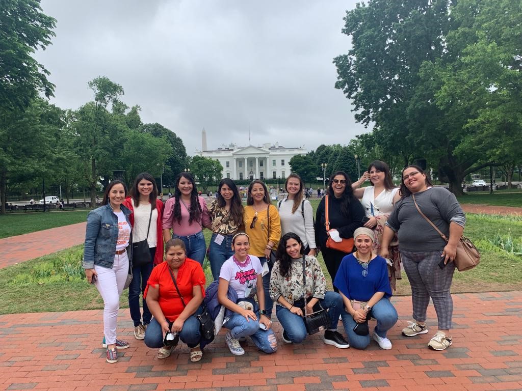 WeAmericas cohort at the White House