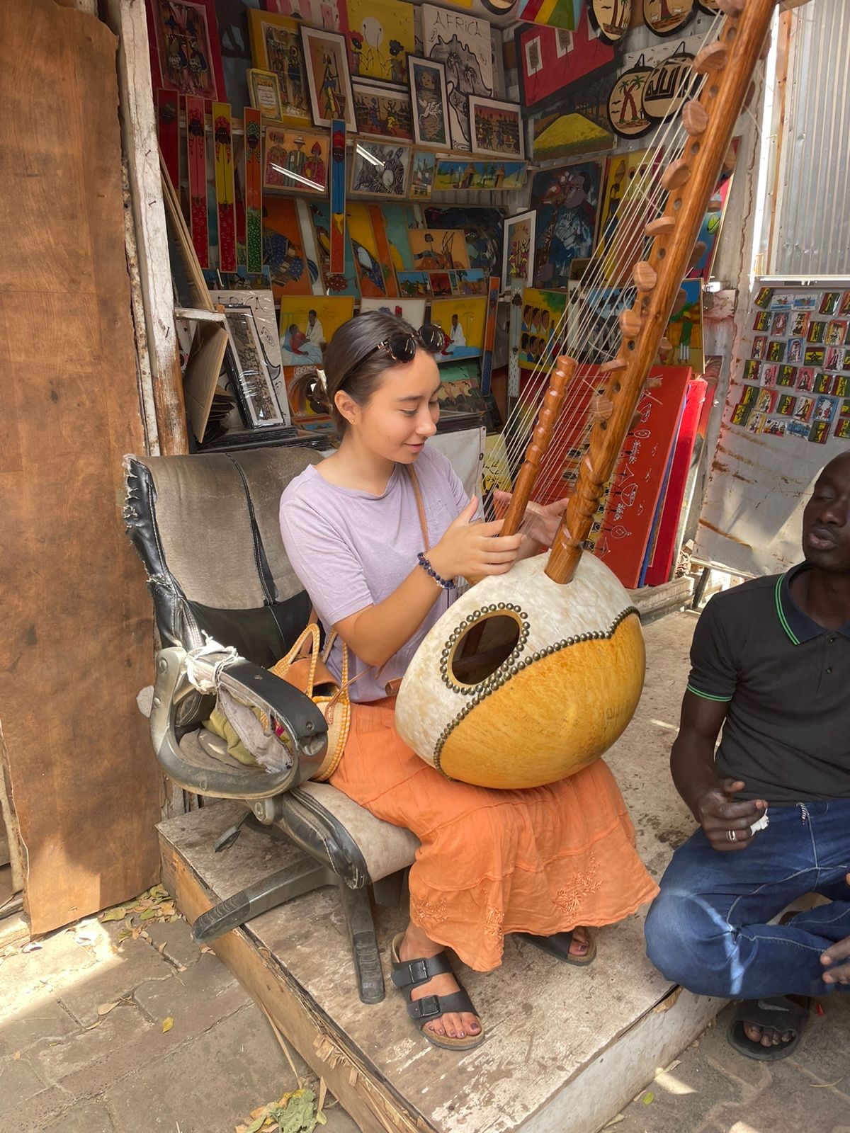 Yanli in Senegal