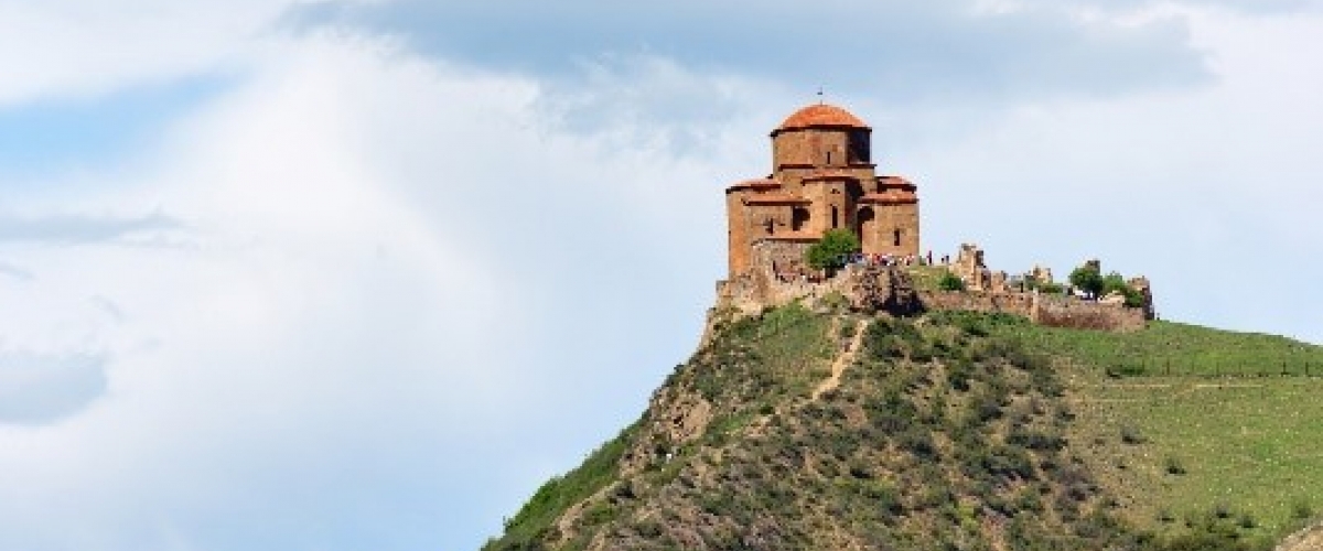 Javari, a stone castle on a hillside