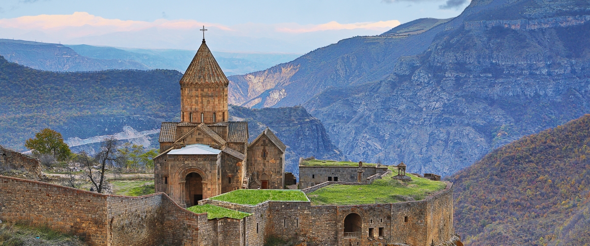Armenian Monastery Landscape