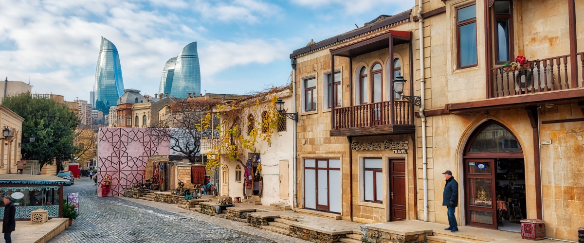 Old Town Azerbaijan Buildings