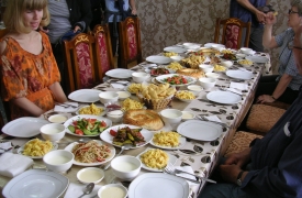 Insider Tour: Central Asia - sharing a meal