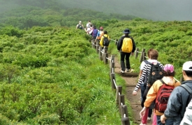 Hiking in South Korea