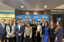 President Jahjaga and MIP Fellows