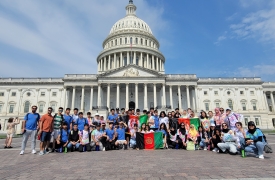 LEAP Camp at Capitol Building