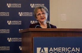 Ms. Lisa Choate, President and CEO of American Councils 