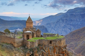 Armenian Monastery Landscape