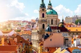 Prague Skyline