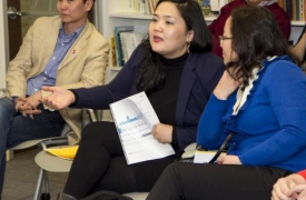 Mongolian journalists convene in Washington, DC to learn about journalism in the United States