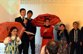 Art Auction Raises Funds for Disabled Tajik Students