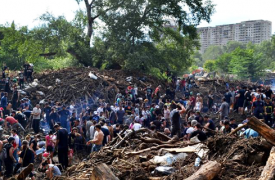Volunteers Mobilize for Flood Recovery Efforts in Tbilisi