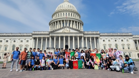 LEAP Camp at Capitol Building