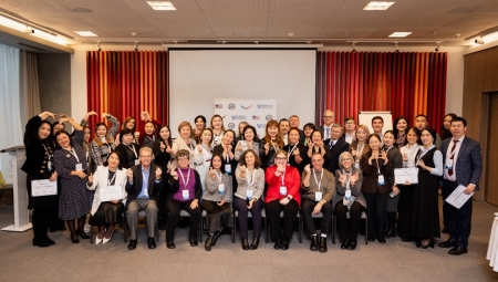 US Kazakhstan University Partnership Group Photo 